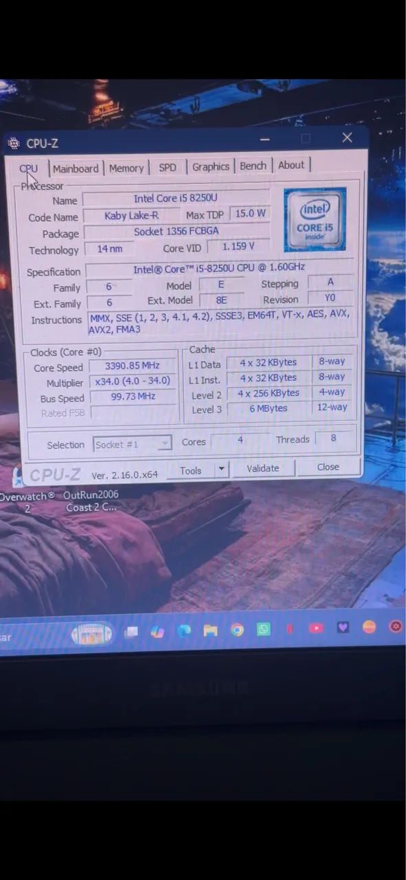 Notebook i5 8th 8gb ram 1TB ssd NVMe Samsung  - Foto 4
