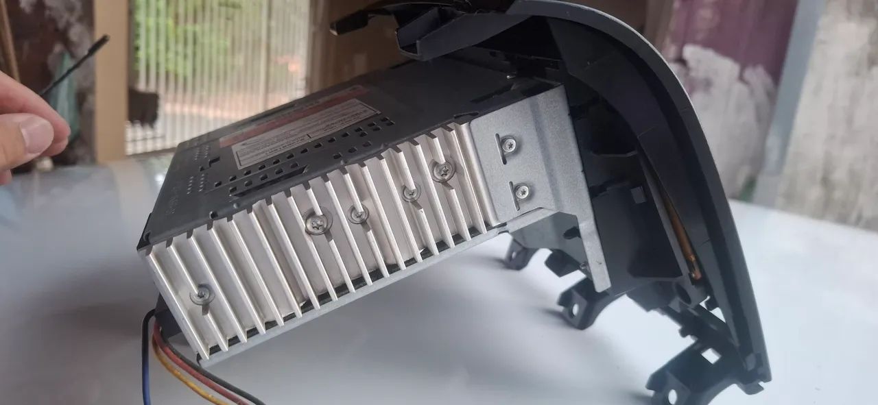 Rádio Original Fiat Idea Connect + Chave Canivete Reserva Original Nova - Foto 6