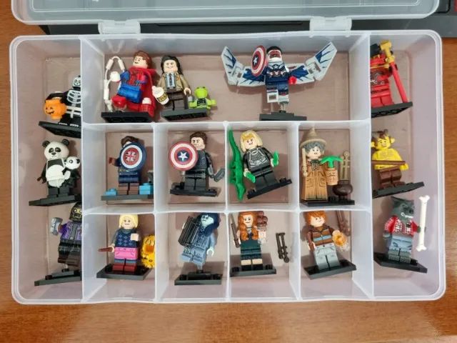 Lego mini figuras para colecionar 