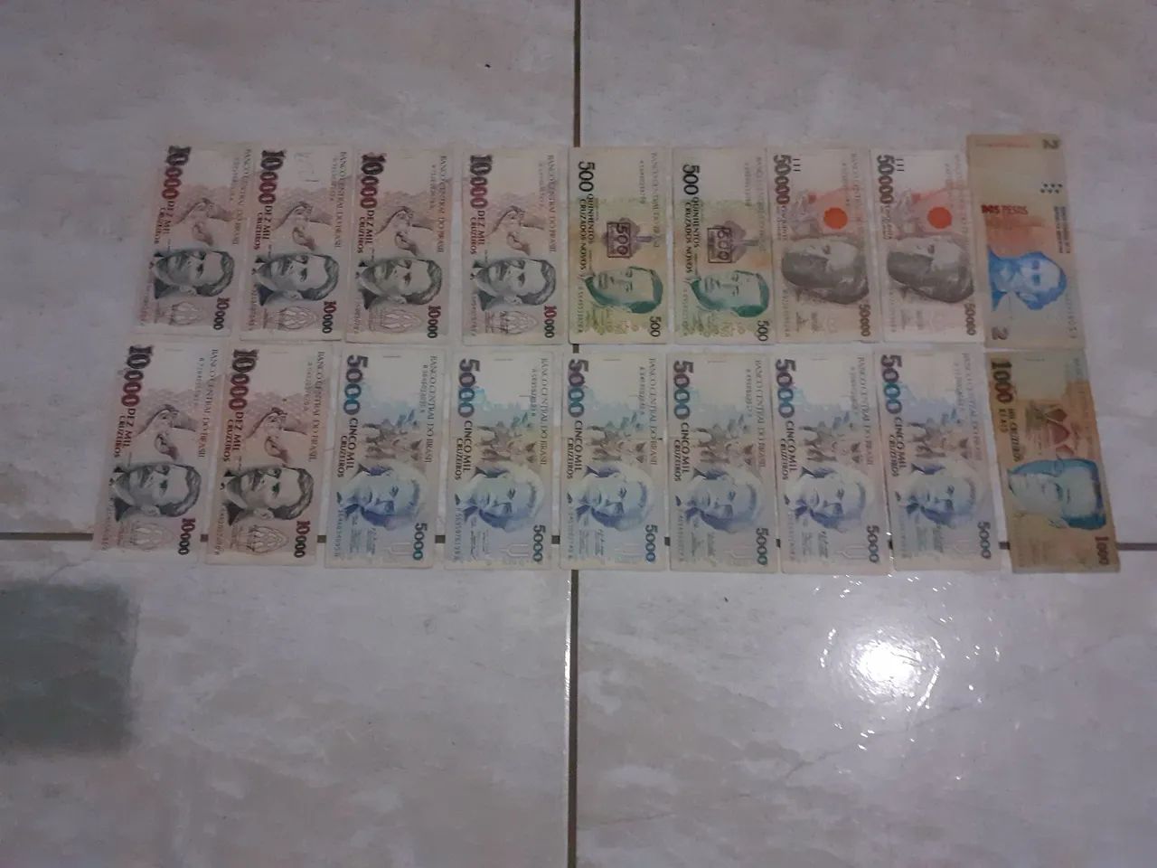 Notas antigas 
