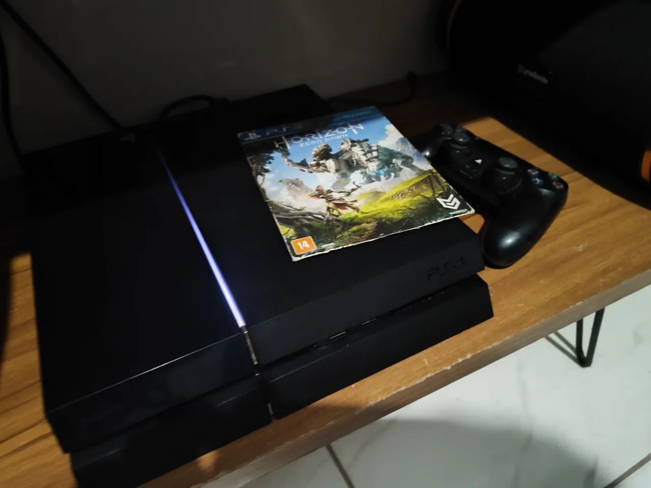 PS4 + jogos + controle aceito cartão! - Foto 5