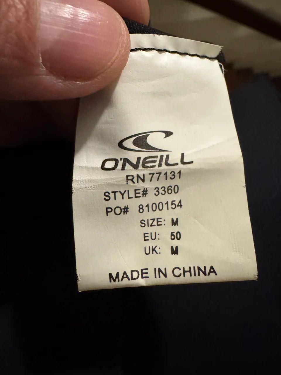 Long John ONeil Epic 3/2mm Back Zip Tamanho M - Foto 3