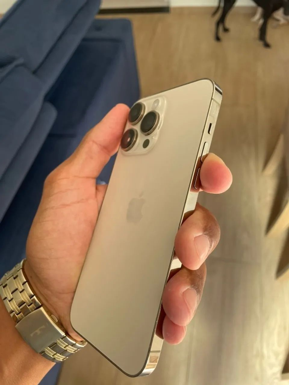 iPhone 14 Pro MAX ゴールド 128 GB バッテリー100% iPhone 14 Pro Max 128gb Bateria 100% - Celulares e Smartphones