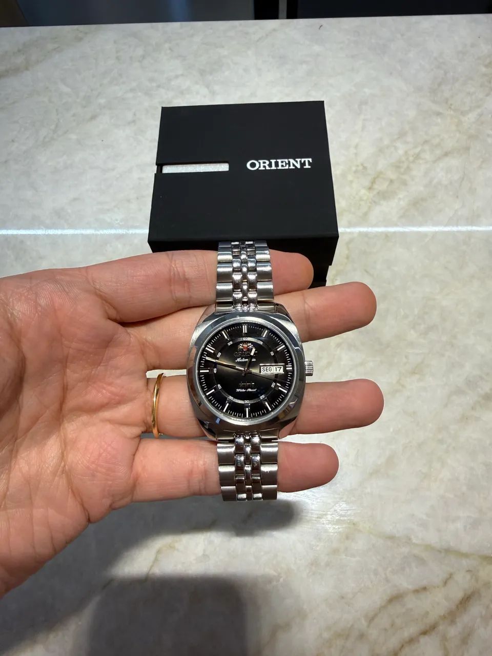 Orient 3 estrelas Heritage YN6SS005 - Foto 3