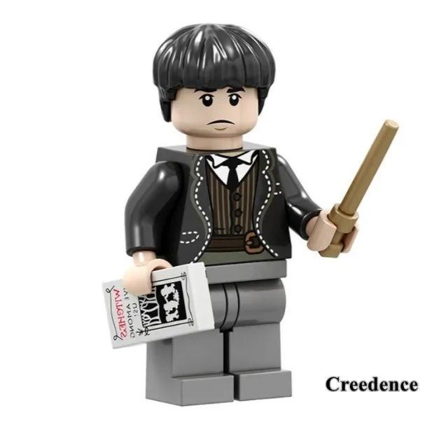 Percival Graves - Gellert Grindelwald e Creedence Berebone harry Potter Minifigure animais - Foto 3