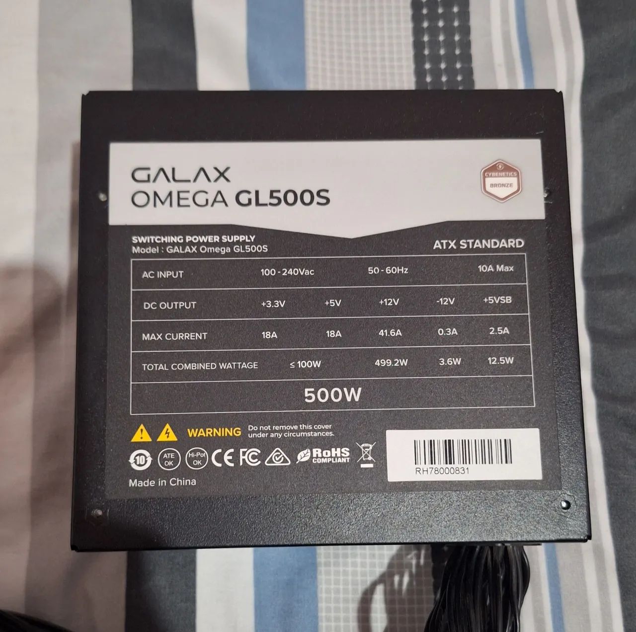 FONTE GALAX 500W  - Foto 2