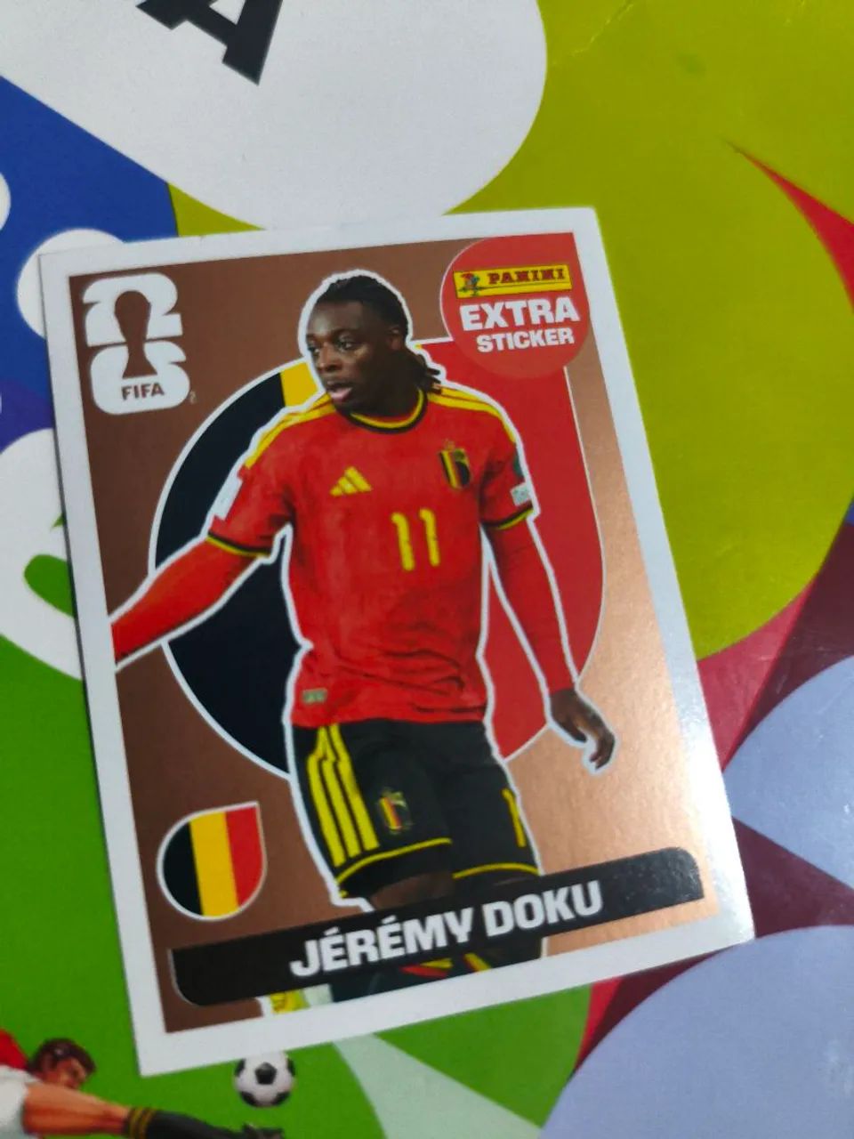 Figurinha Bronze RARA. Jeremy Doku - Foto 2