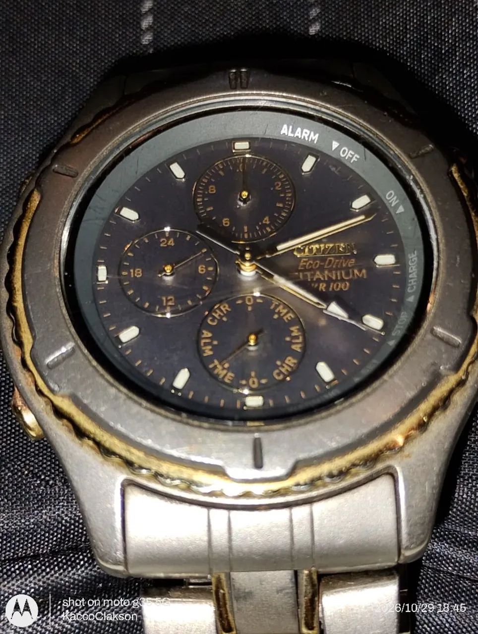  Relógio Citizen Eco-Drive ( Base de Titanium) - Foto 3