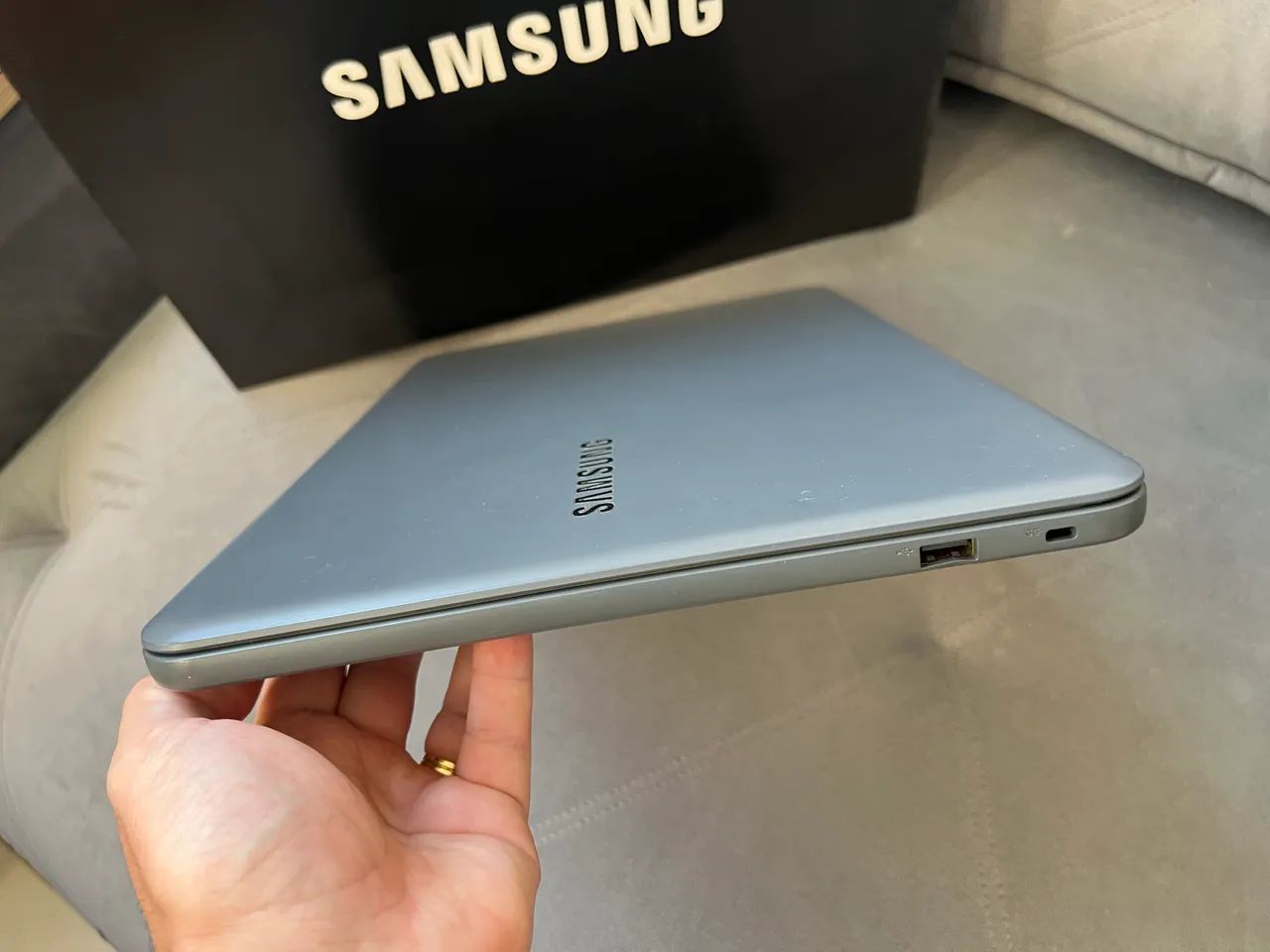 Notebook Samsung i5 com placa de vídeo dedicada e 16 de RAM  - Foto 4