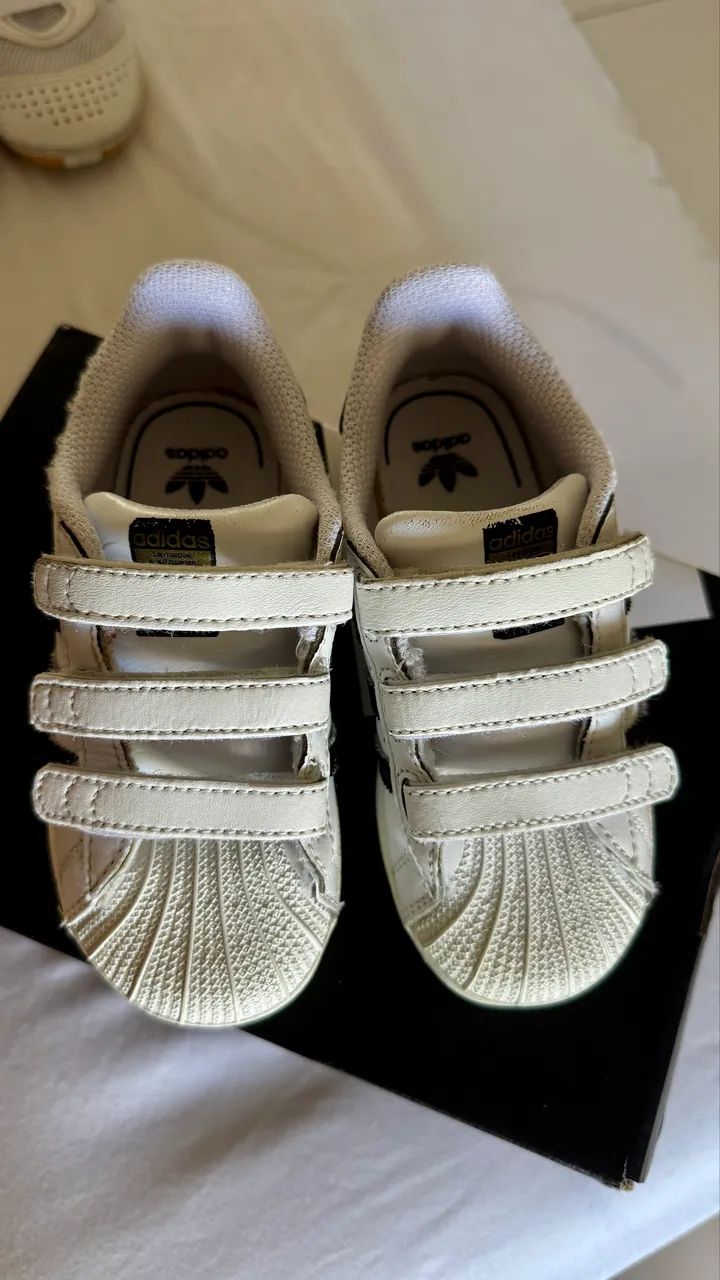 Tênis superstar ADIDAS INFATIL  - Foto 5