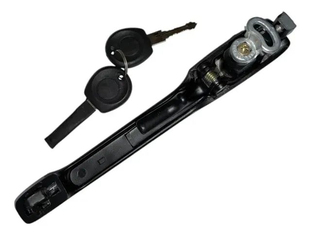 Maçaneta Externa C/friso Preto Fosco 20455 - Peças para carros