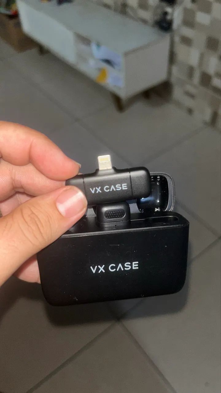 Microfone Lightning- Vx case  - Foto 5