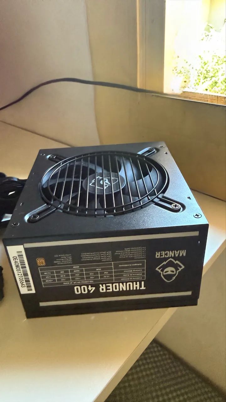 Fonte Mancer Thunder 400W 80 Plus Bronze - Foto 5