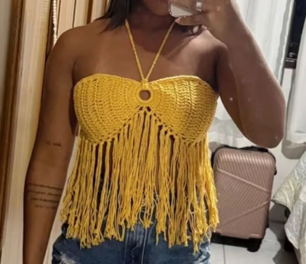 Blusa croche Nova