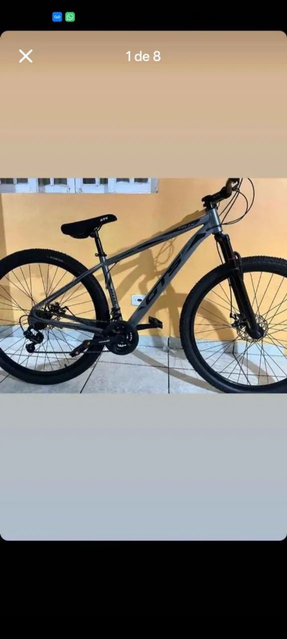 Bicicleta- Shimano Aro 29- 21 marchas. Nunca usada, só tiramos da caixa para montar.