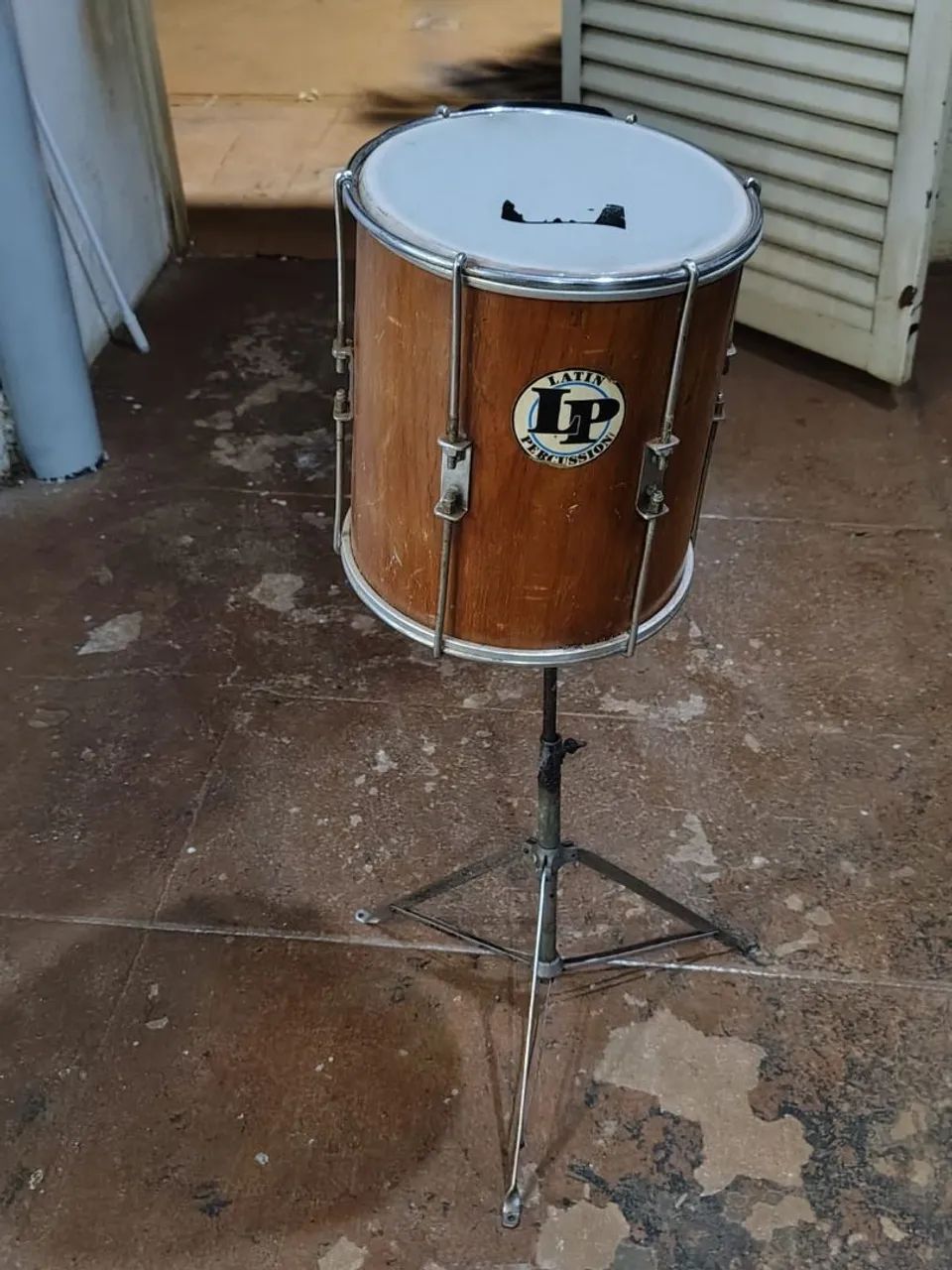 Repique de Mão LP - Madeira c/ Afinação Independente + Estante - Foto 3