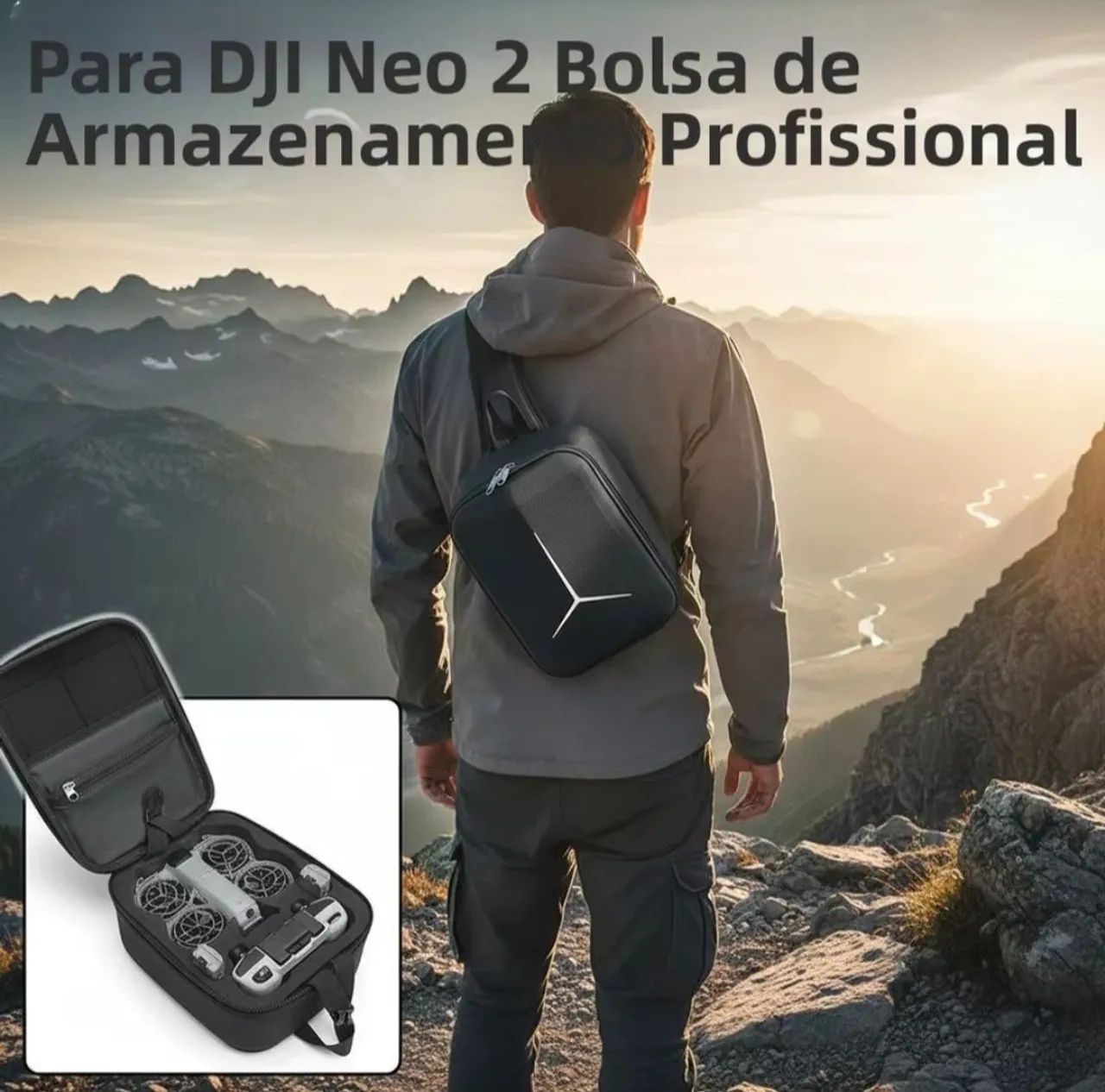 Case bolsa drone dji neo2 - Foto 4