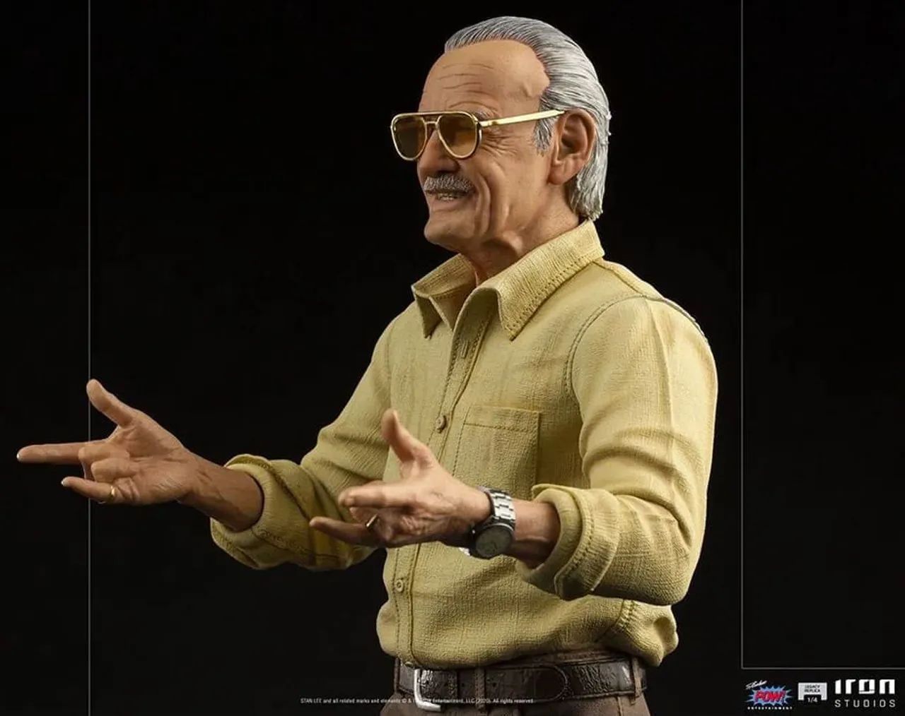 Stan Lee 1/4 Iron Studios Legacy Replica - Foto 5
