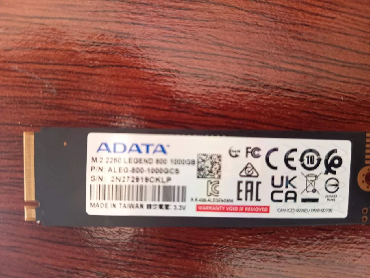 M2 NVME 1TB ADATA 3500MBPS - Foto 2