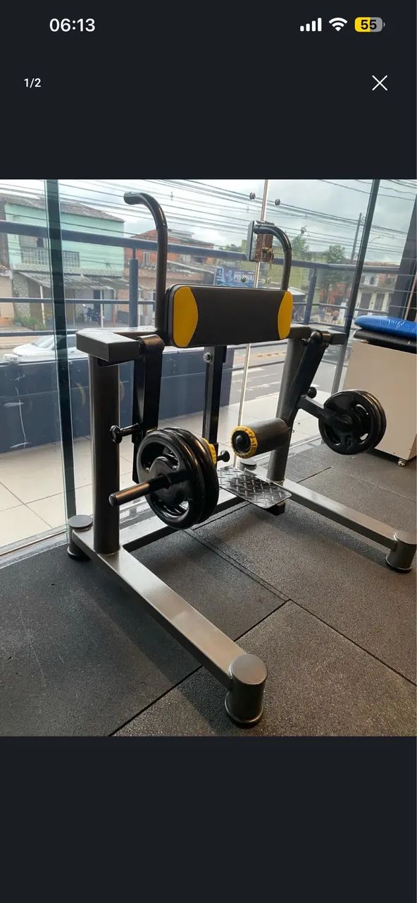 Flexora Vertical Unilateral em pé Articulada  - Foto 3