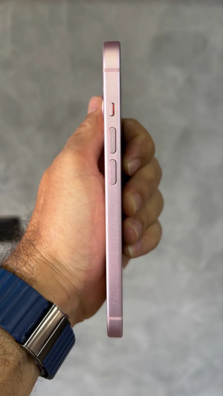 iPhone 15 128gb rosa seminovo - Foto 2