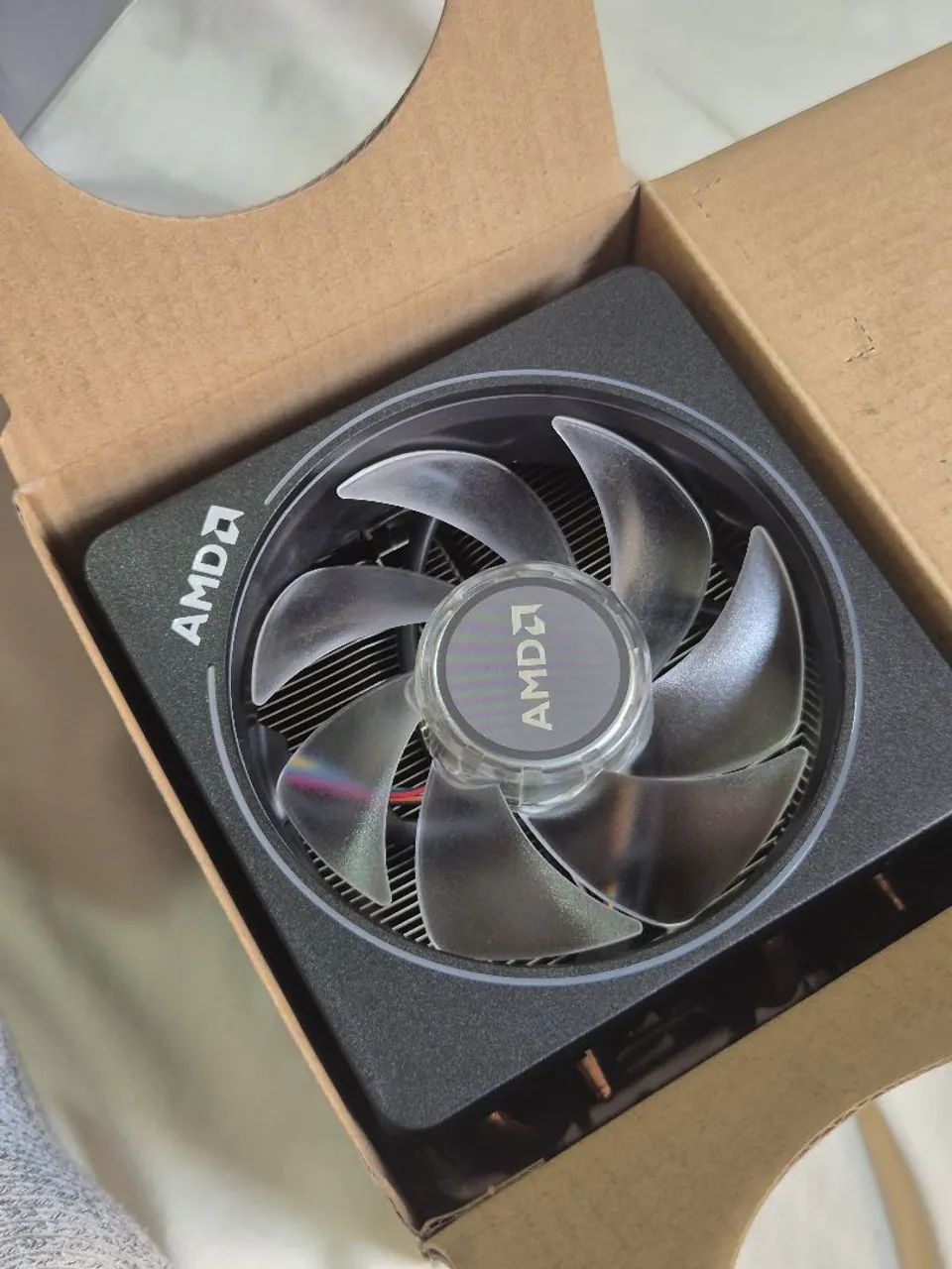 Processador AMD Ryzen 9 7900 + Cooler original AMD - Foto 5
