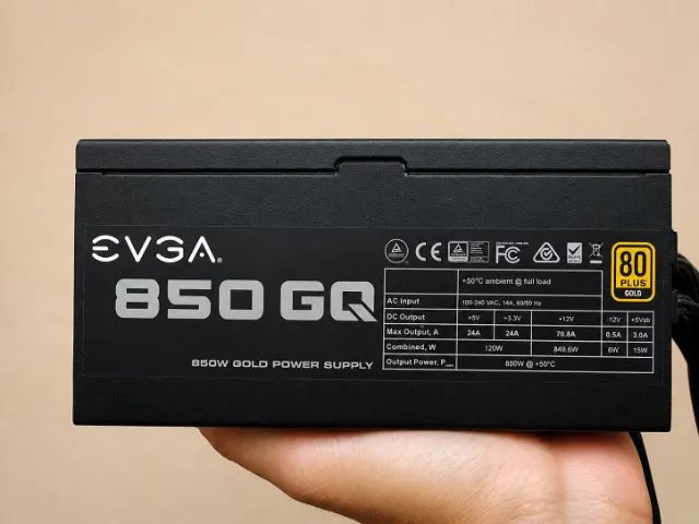 Fonte EVGA 850 GQ - Foto 3