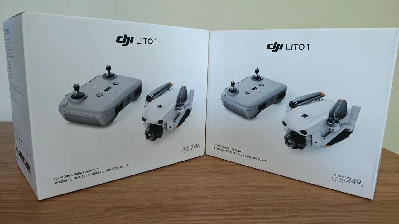 Drone DJI Lito 1 combo fly (NOVO e LACRADO) COM INVOICE DE VENDA 