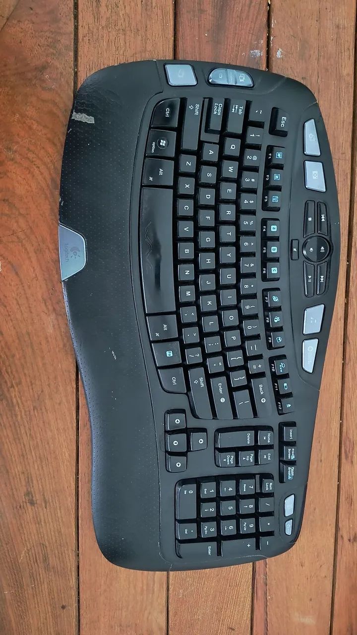 Teclado e mouse Logitech - modelo Wave - mouse precisa de reparo? - Foto 5