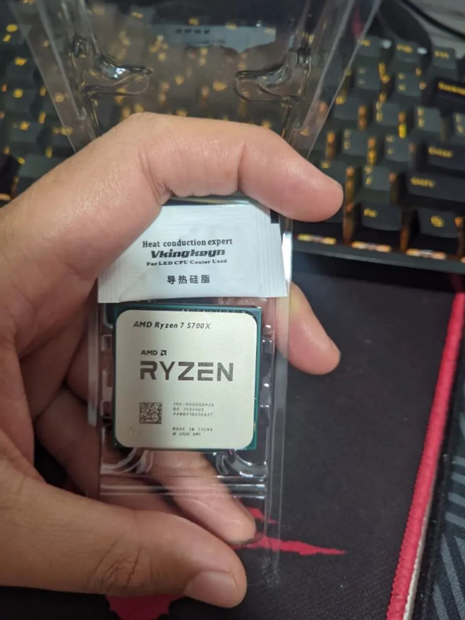 Processador AMD AM4 Ryzen 7 5700X 8 Núcleos 16 Threads 3.4GHz (Turbo 4.6 GHz) Cache 35MB - Foto 3