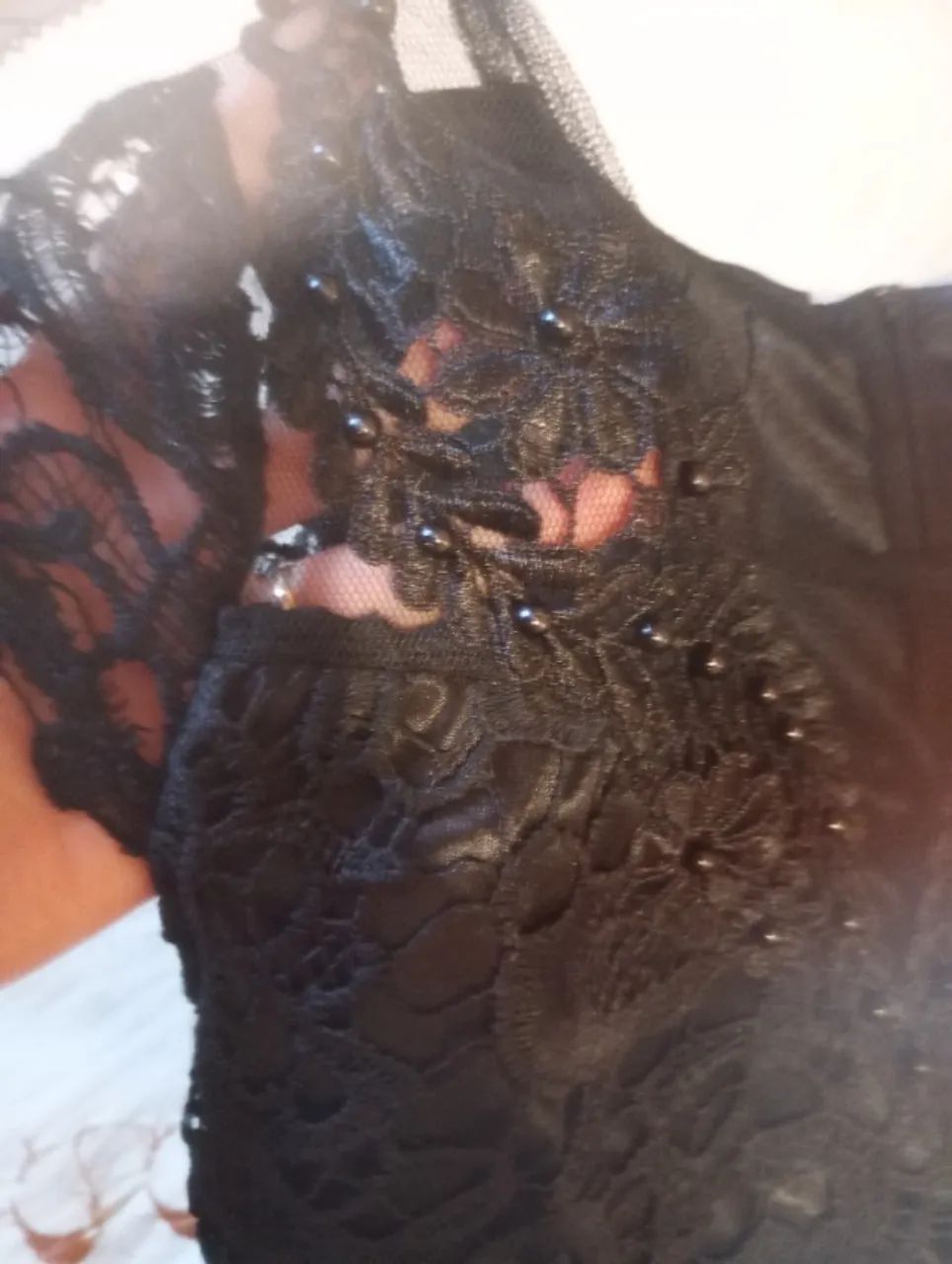 Vestido de festa com renda - Foto 2