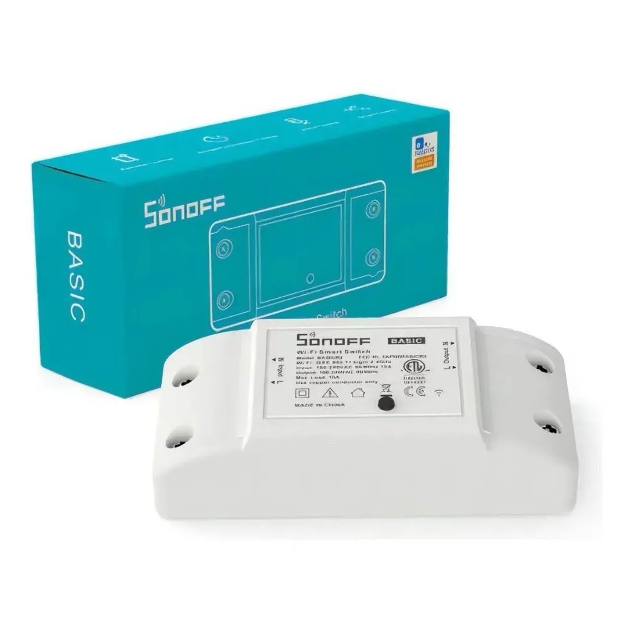 Sonoff BASICR4 Interruptor Inteligente Wi-Fi Original Alexa e Google Home
