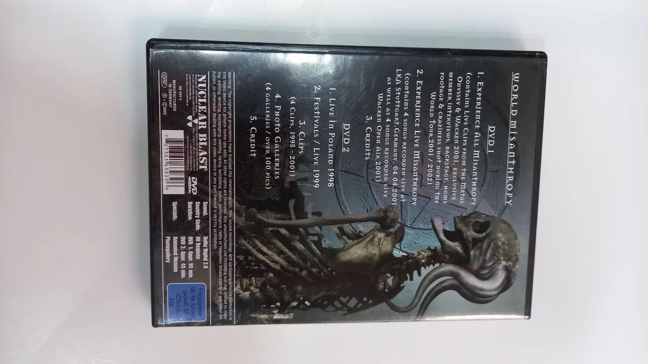 Dvd Dimmu Borgir world Misanthropy  - Foto 2