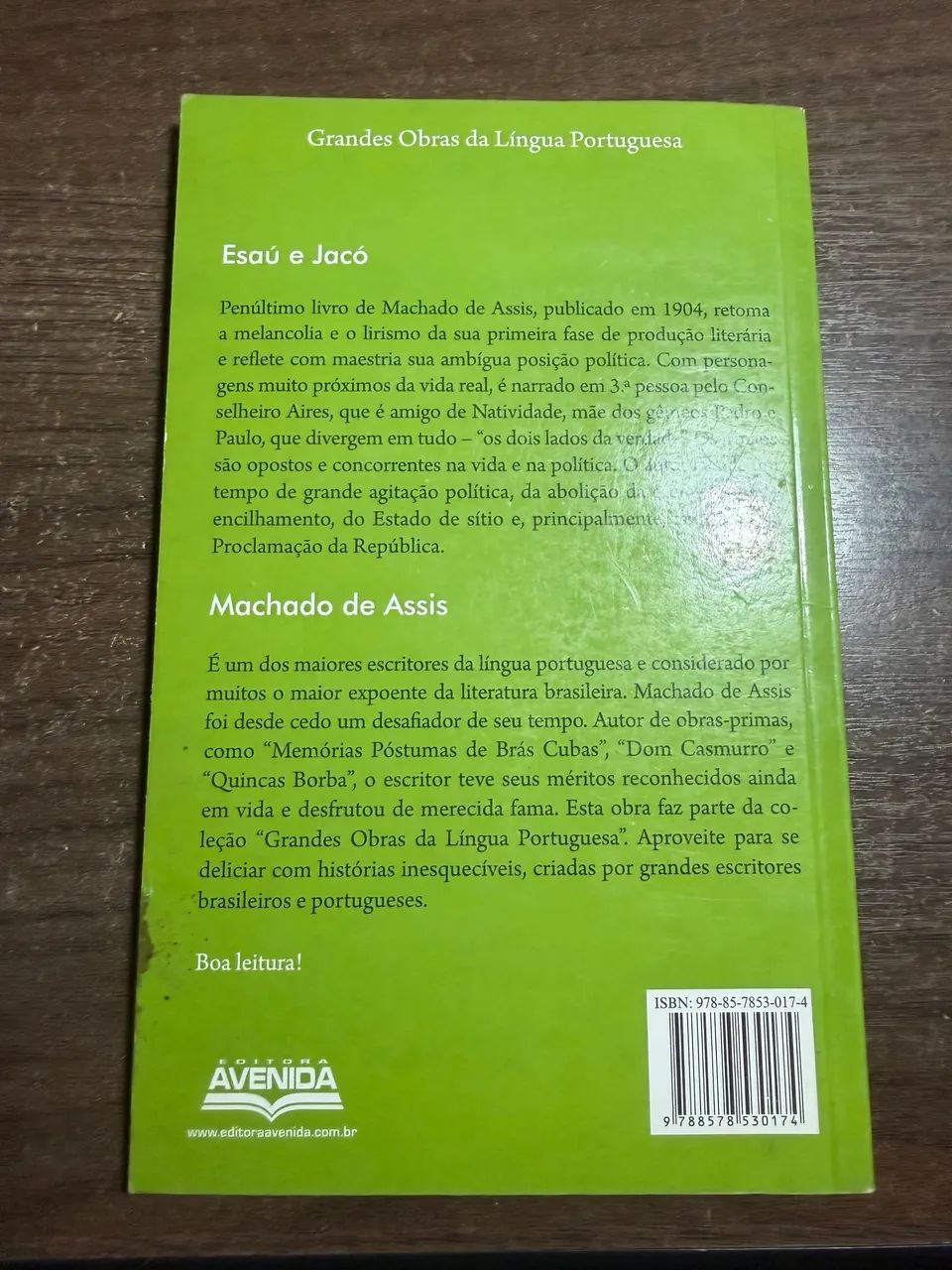 Livro Ejaú de Jacó, Editora Avenida - Foto 2