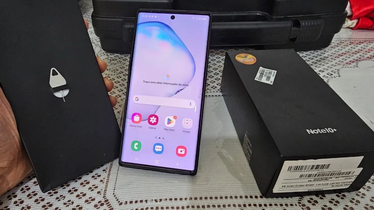 Celular Samsung note 10 Plus 256gb com nota fiscal - Foto 4