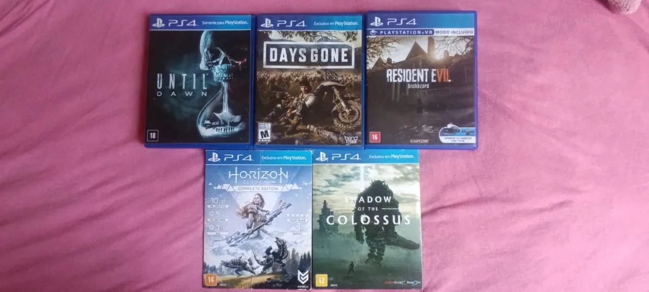 Jogos PS4 