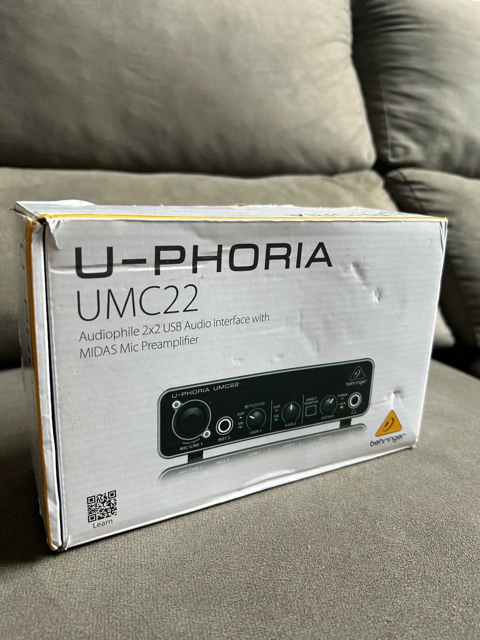 Interface de áudio Behringer UMC22 - Foto 5