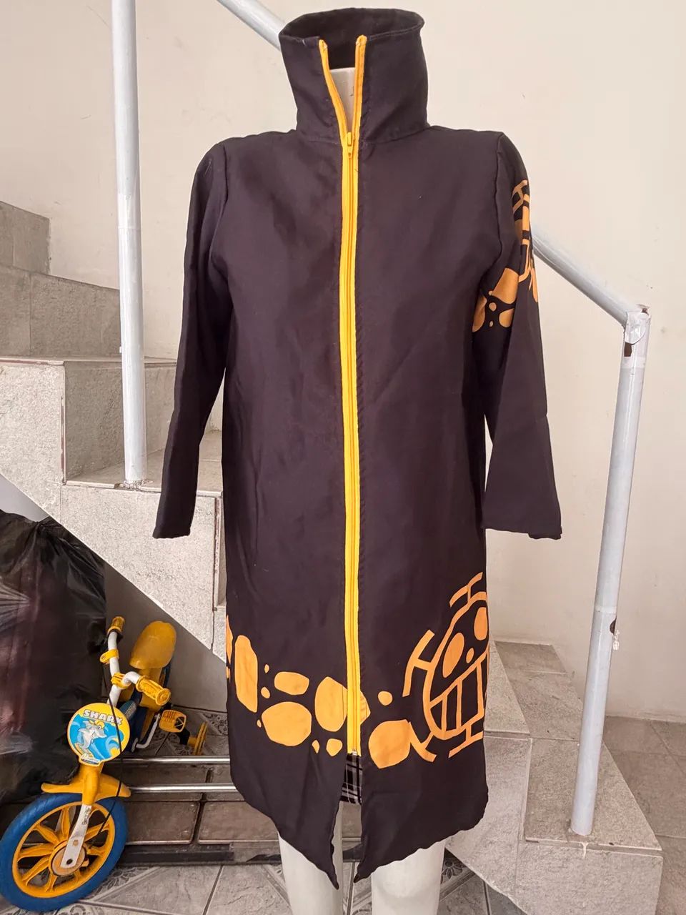 Casaco Law Trafalgar One Piece Cosplay  - Foto 4