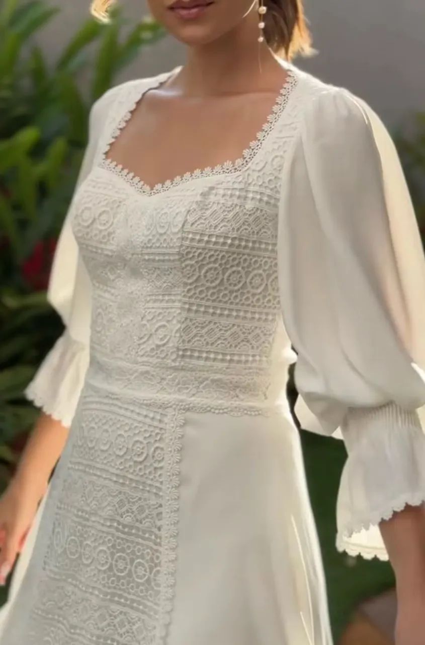 Vestido branco doce maria brand  - Foto 3