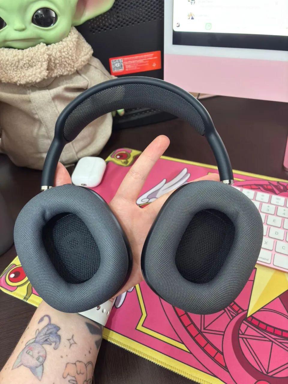 AirPods Max A3184 USB C com garantia até Outubro Apple