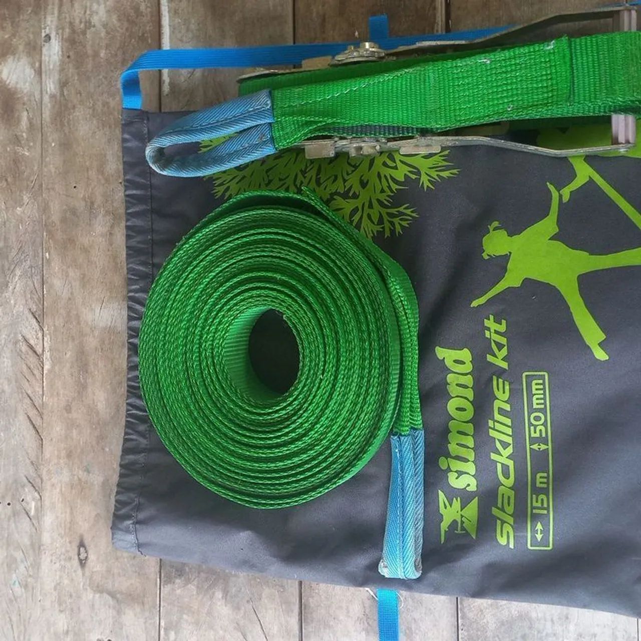 slackline kit simond 15 m - Foto 2