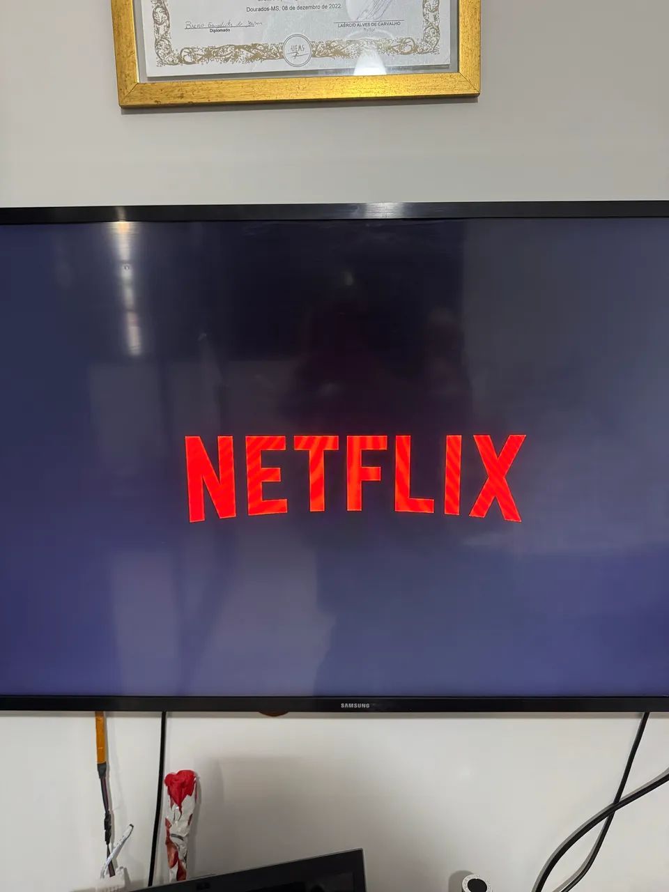 Smart tv Samsung full hd 40 polegadas - ótimo estado de conservação  - Foto 3