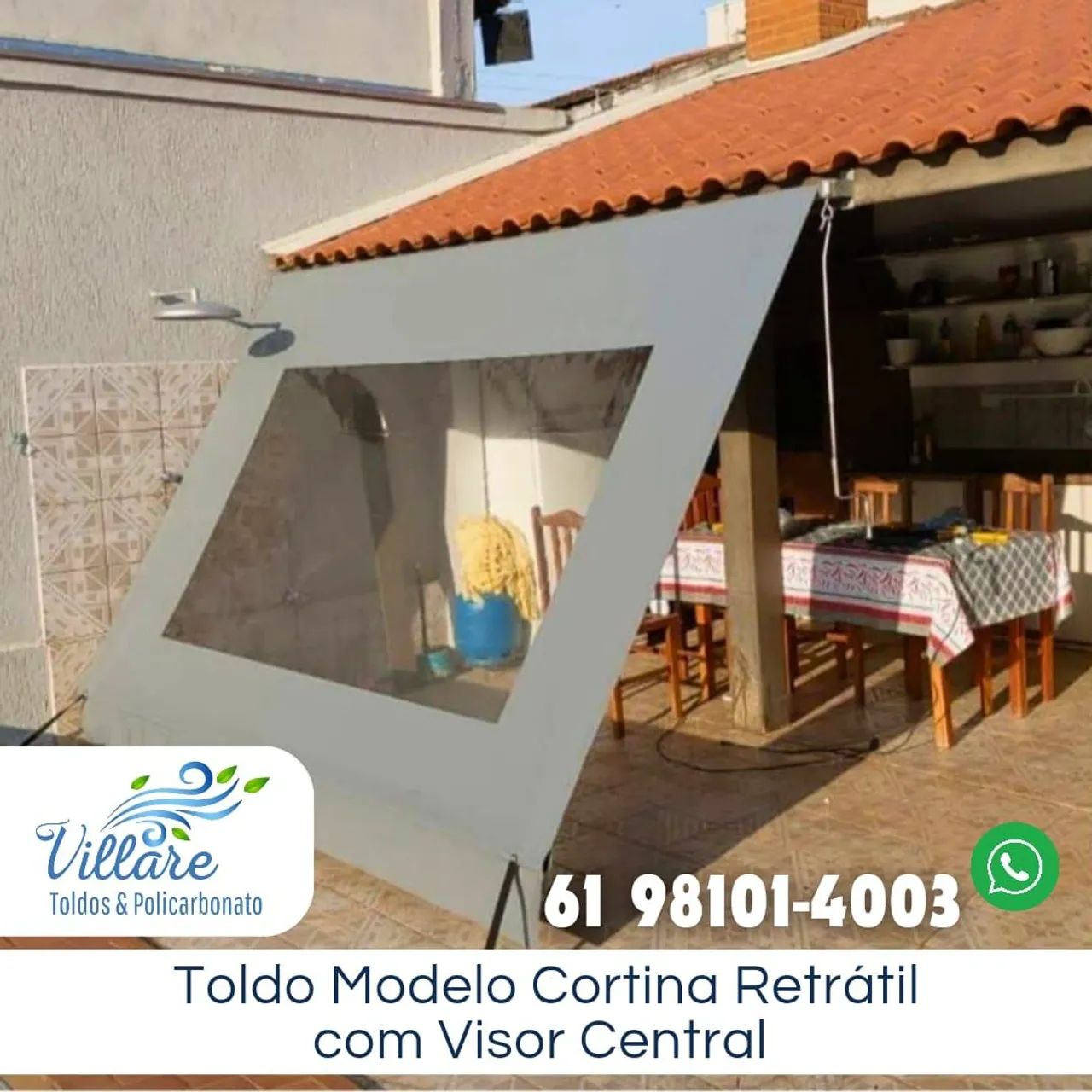 Toldo com Visor Central - Foto 4
