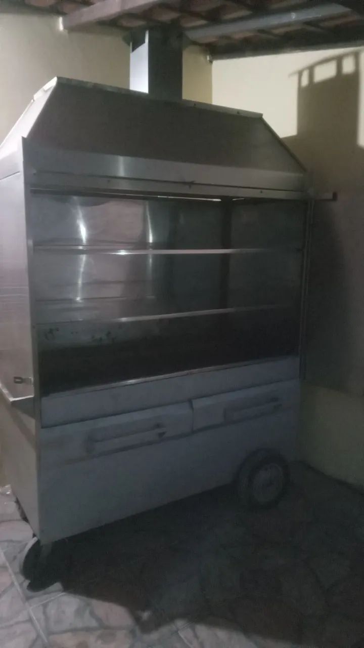 Churrasqueira grande em inox  - Foto 5