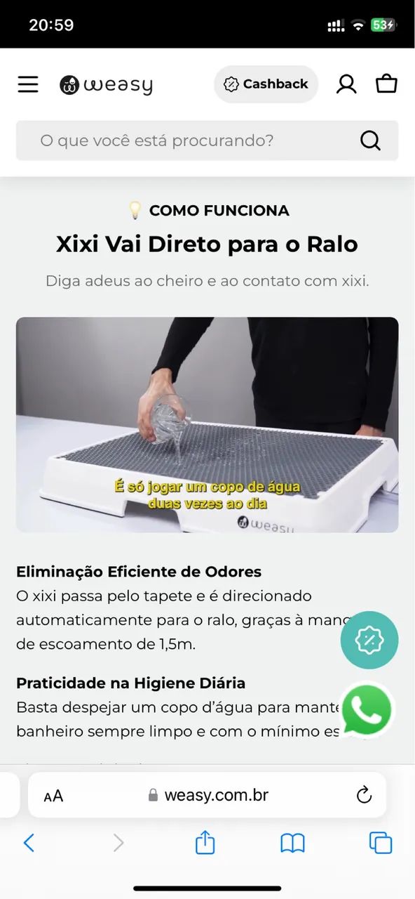Weasy, banheiro inteligente para cachorro  - Foto 3