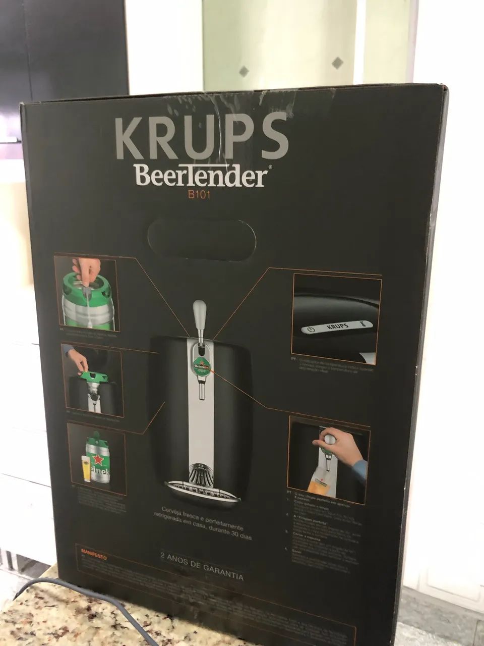 Chopeira Krups Barril Heineken 
