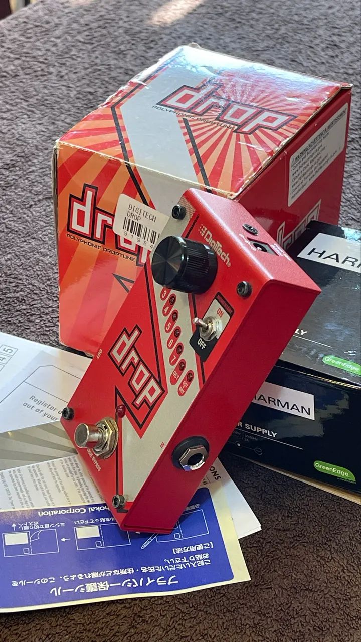 DigiTech Drop Polyphonic Pitch Shifter Drop Tune - Foto 3