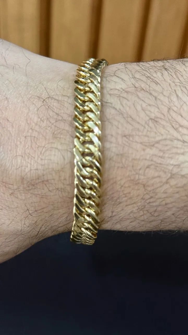 Pulseira em Ouro 18k Gourmet 