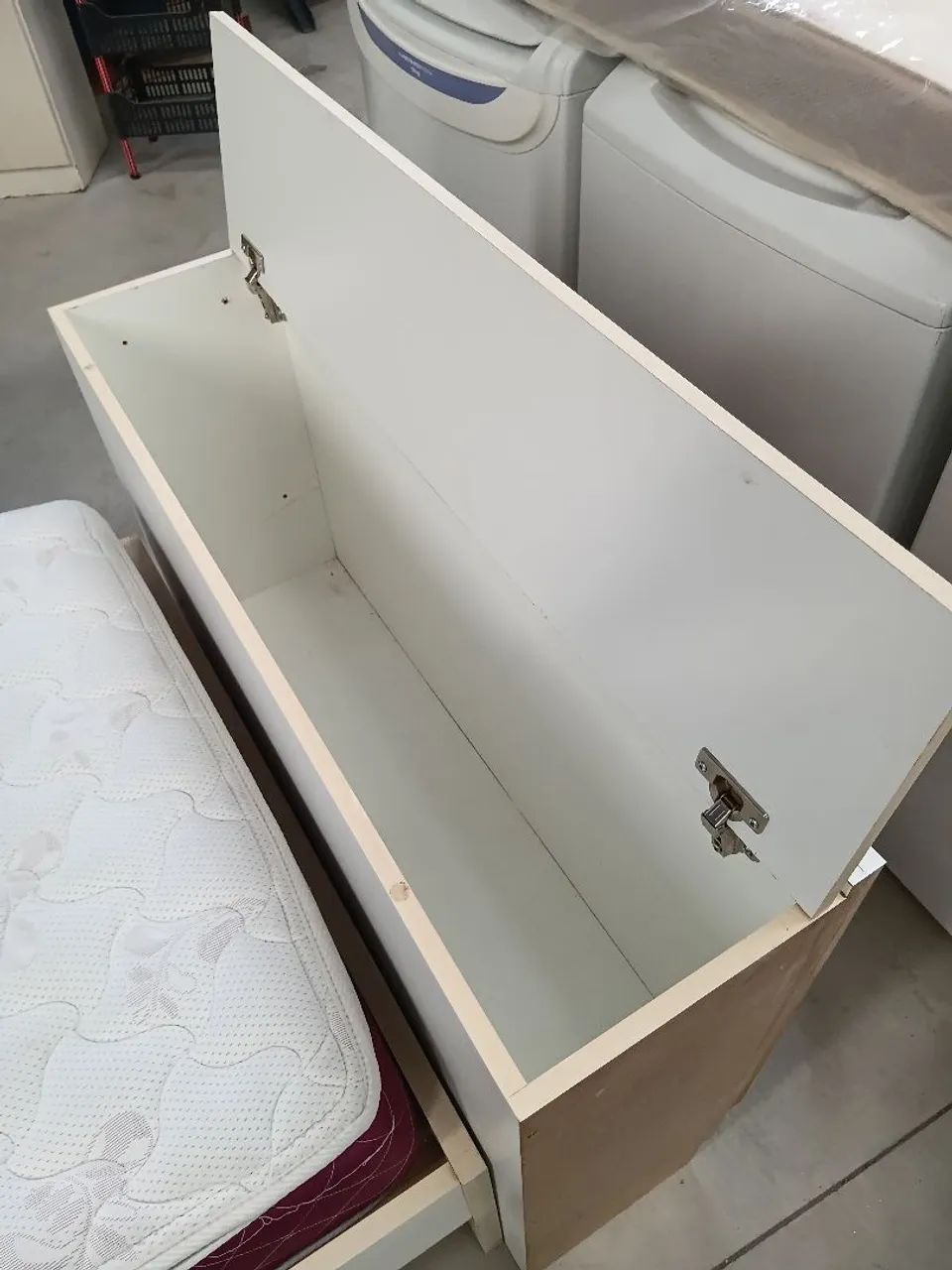 Cama BAÚ + colchão de solteiro.  - Foto 3
