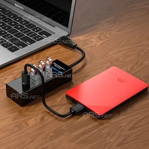 Hub Cabo Usb 3.0 C/ 4 Portas Usb *ENTREGA GRÁTIS* - Foto 2